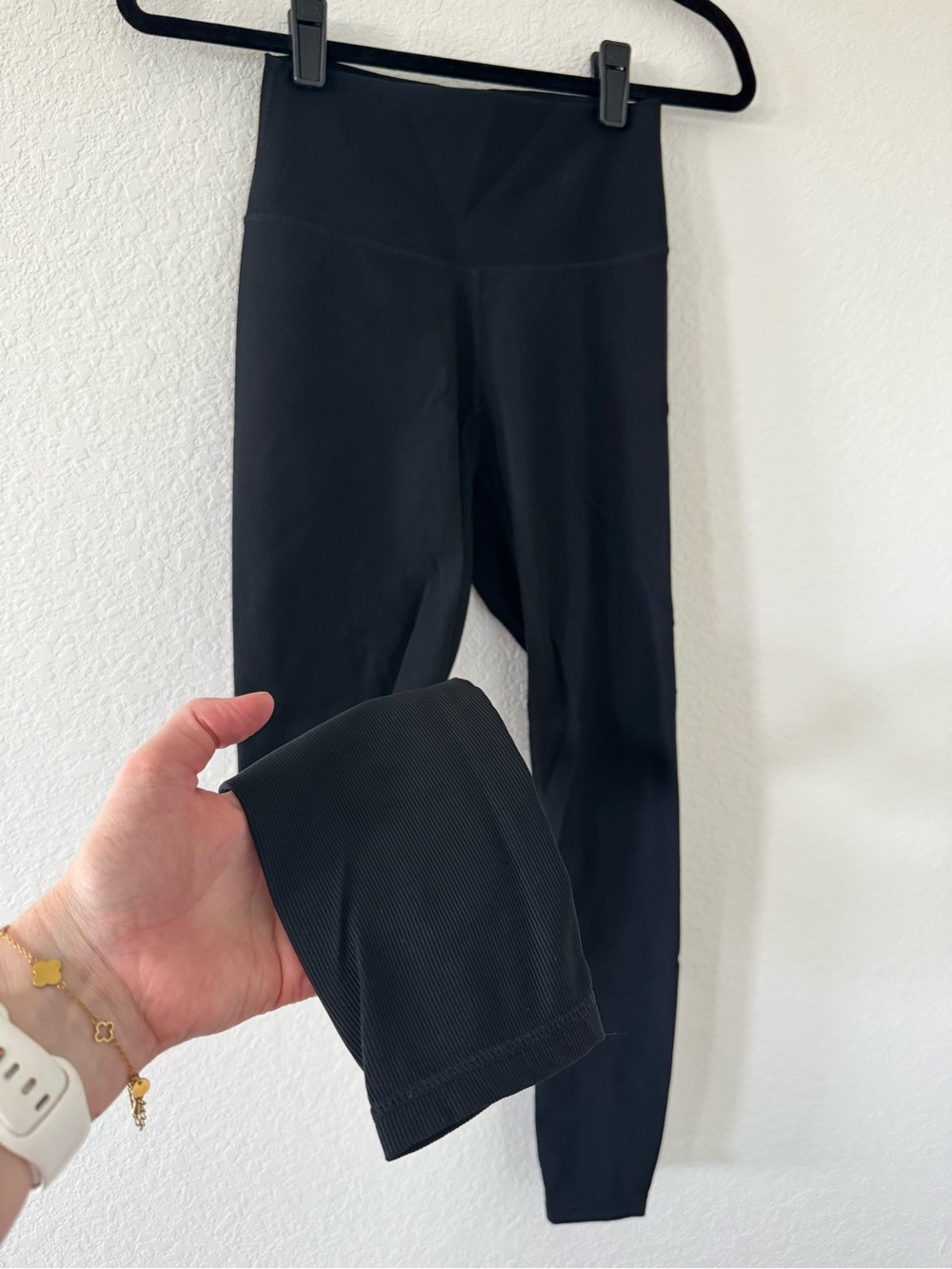 WILO The Label Base Ribbed 7/8 Leggings Black